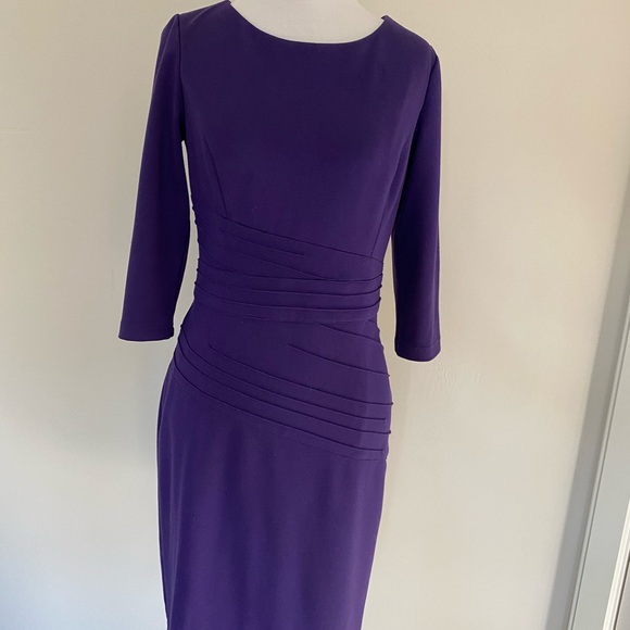 lavender work dress